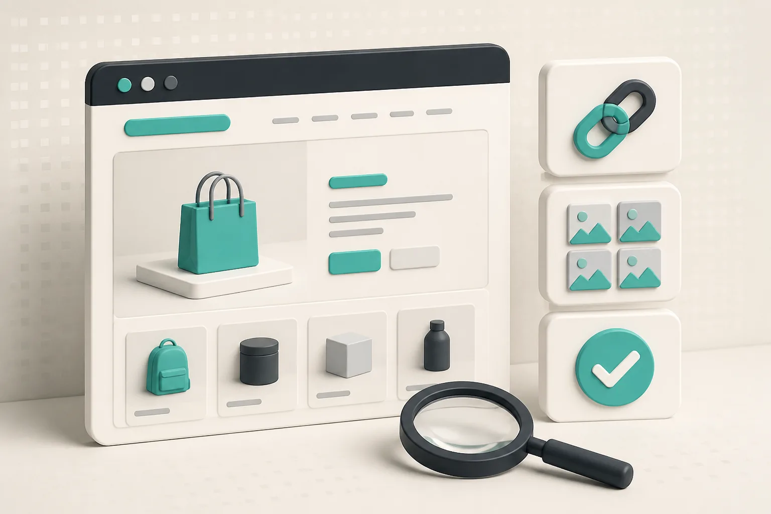 Static storefront quality assurance with pages assets and link checks