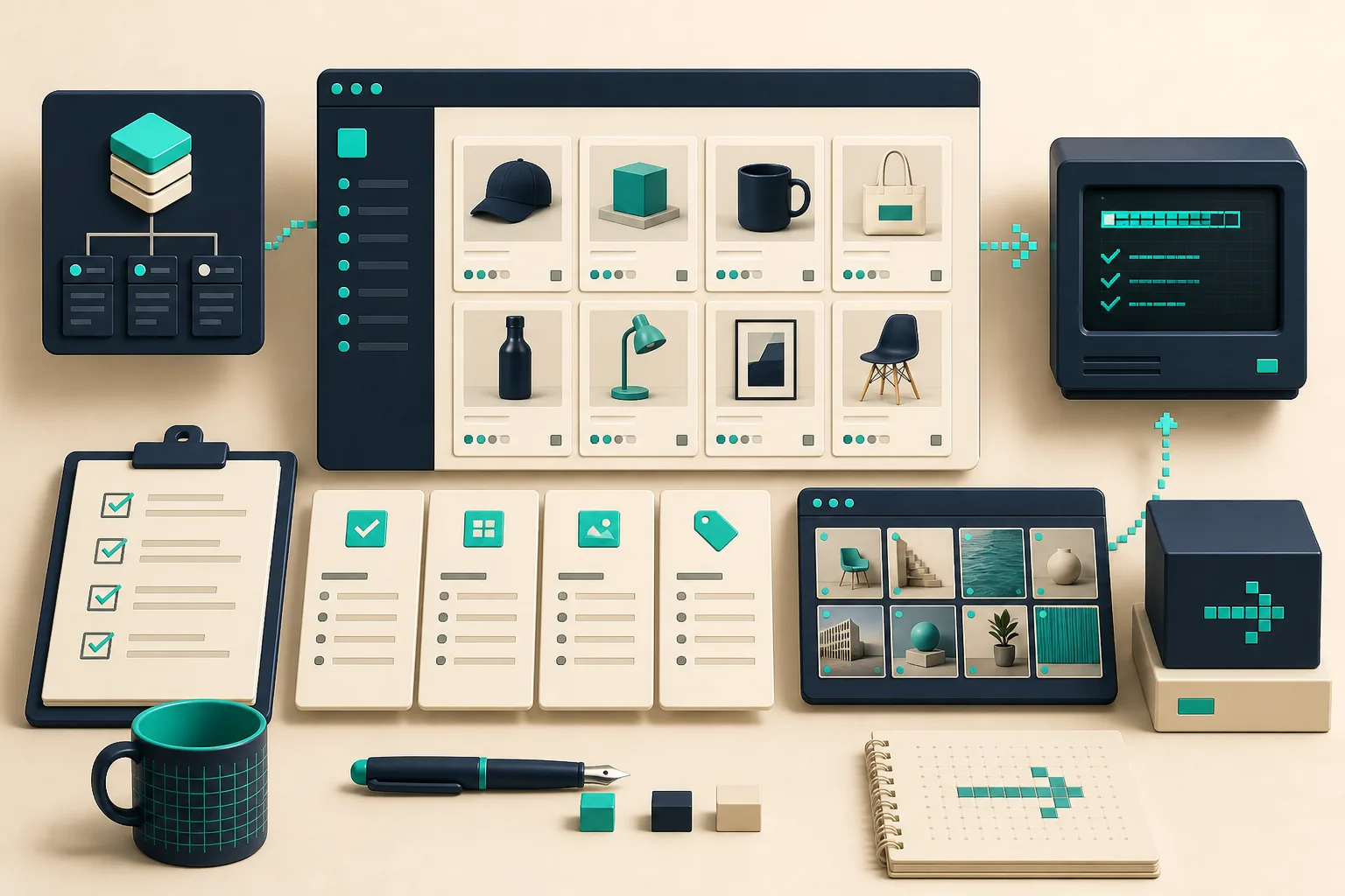 Webflow CMS inventory before static export