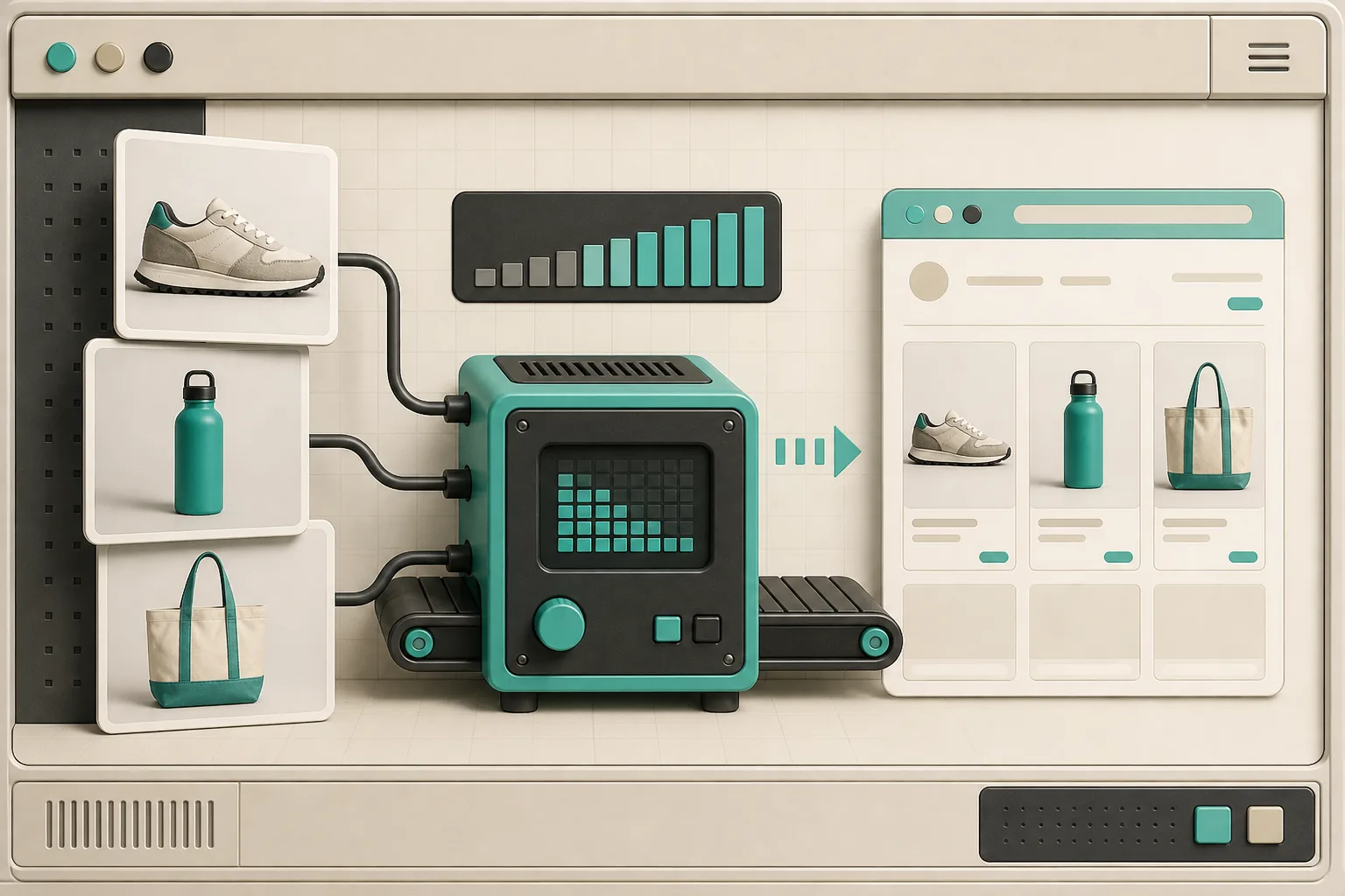Converting product images for a faster storefront