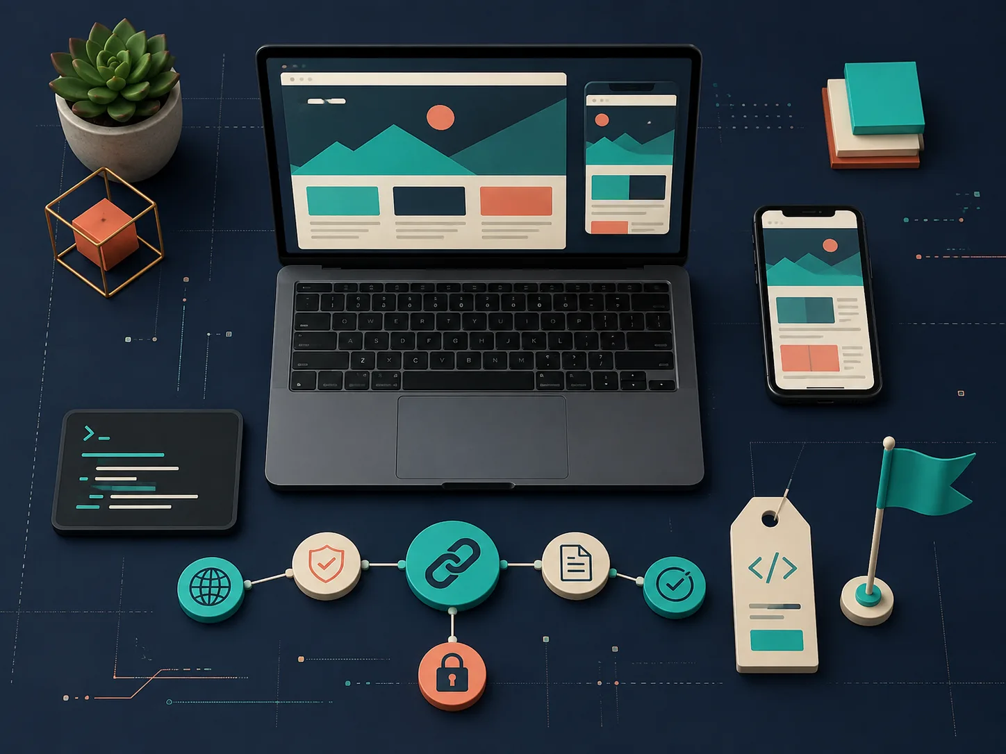 Static site deployment verification workspace