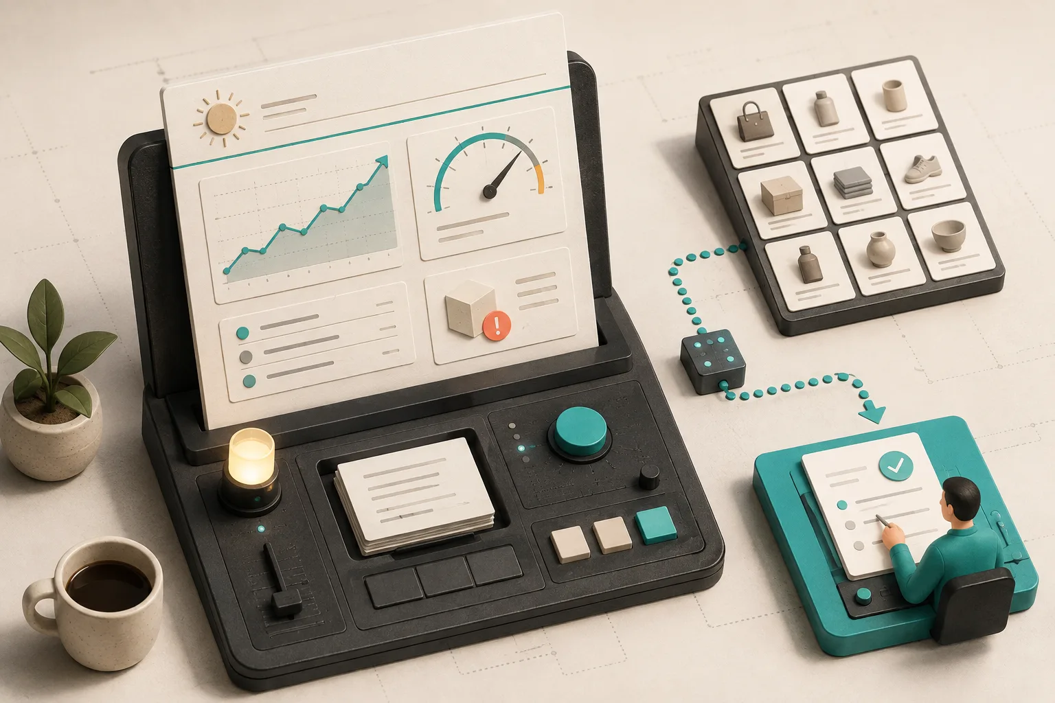Human-reviewed Shopify morning brief with sales and inventory signals