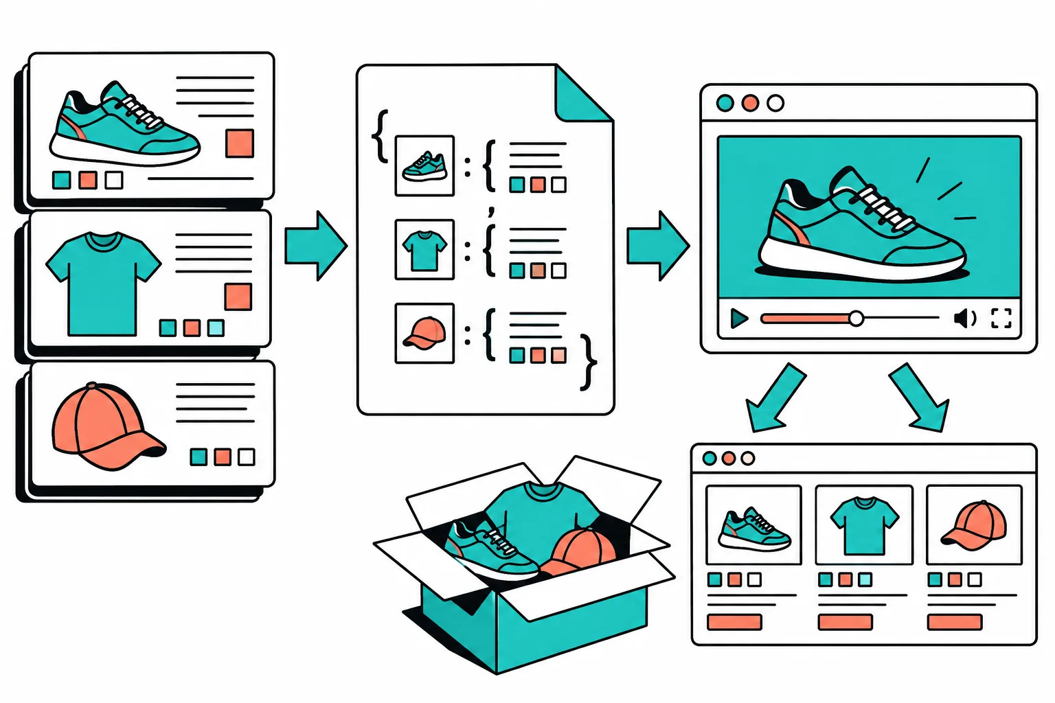 Product video workflow