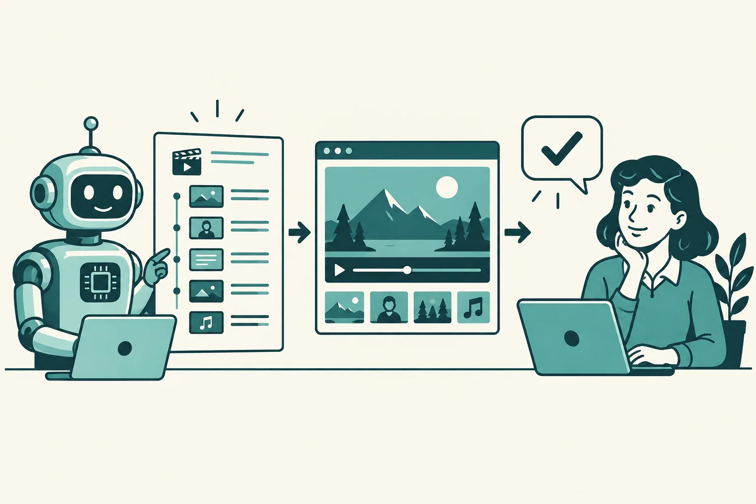 AI video plan review workflow
