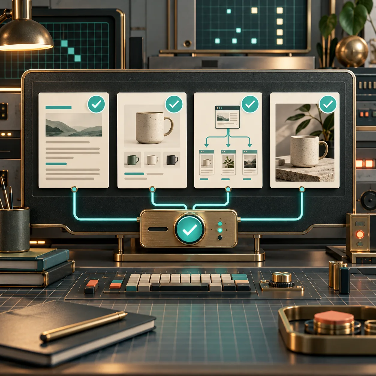 Review gate for a product-aware ecommerce blog draft