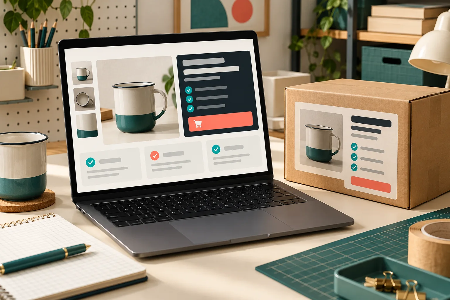 Ecommerce product page reviewed for readable color combinations