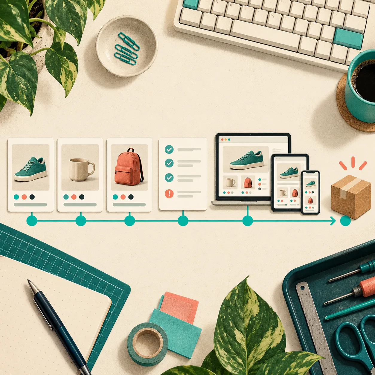 A Shopify product-content rollout checklist